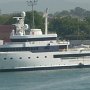 nice yatch belonging to a President of one of the South American countries